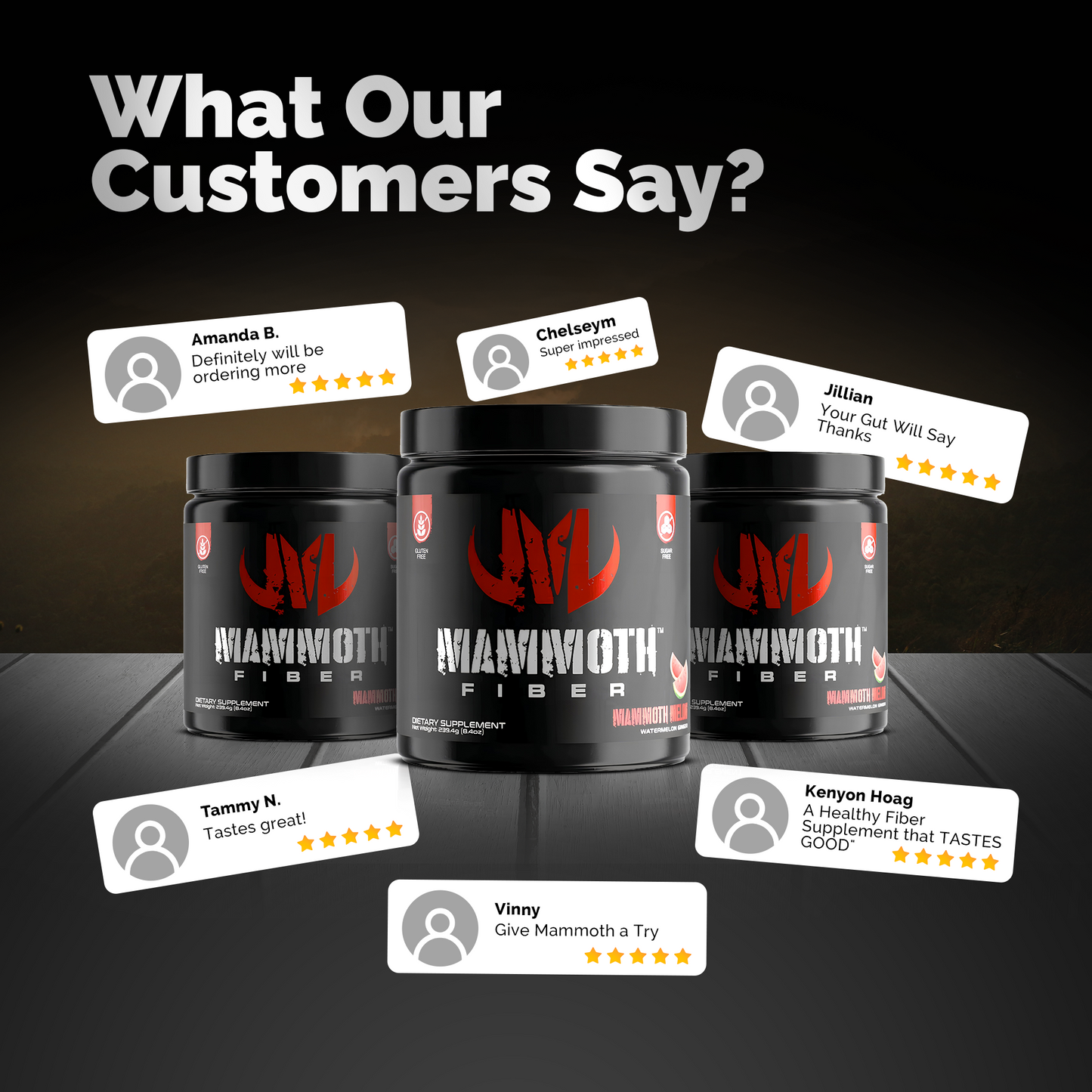 Mammoth Fiber Two Pack (60 Servings) - Get Mammoth Fiber